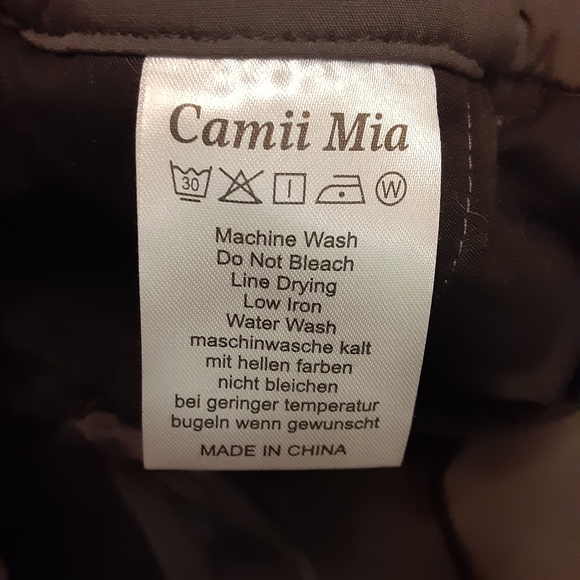 CAMII MIA LINED OUTDOOR WIND/WATERPROOF SLIM ACTIVE HIKING SNOW PANT WOMENS 38. - Picture 5 of 15